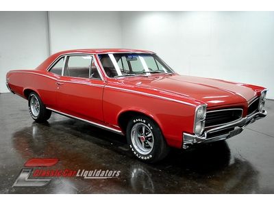 1966 pontiac tempest 326 v8 numbers matching automatic dual exhaust