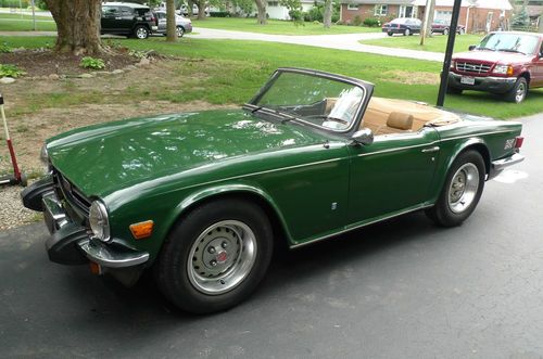 1976 triumph tr6 base convertible 2-door 2.5l