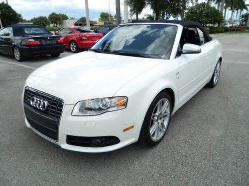 2009 audi s4 quattro cabriolet 2d