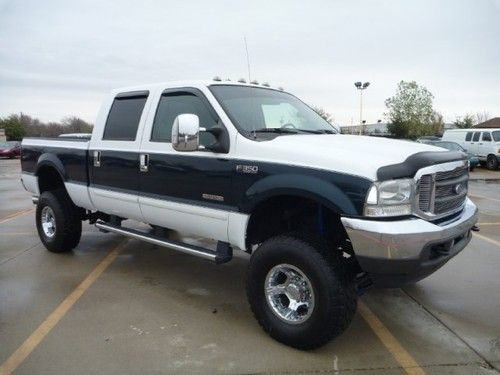 2004 ford f-350 f-250 srw lifted diesel crew cab 4