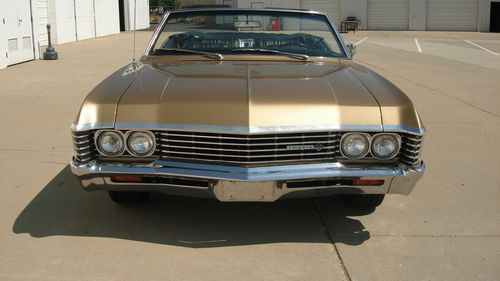 1967 chevrolet impala ss convertible 327ci v-8