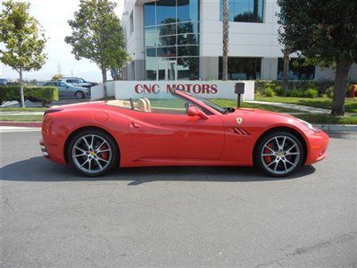 2010 ferrari california rosso corsa msrp $248,211 only 661 miles ( 2011 2012 )