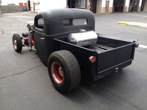 1938 ford rat rod pick up truck 307 v8 turbo 350 posi 373 suicide doors