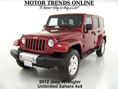 4x4 unlimited sahara matching hardtop media am fm cd 2012 jeep wrangler 13k