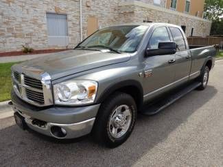 2008 ram 2500 quad cab slt cummins turbo diesel 6-speed manual trans infinity