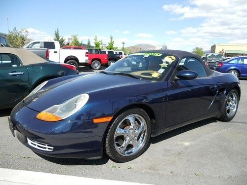 1998 porsche boxster 5 speed manual 2-door convertible