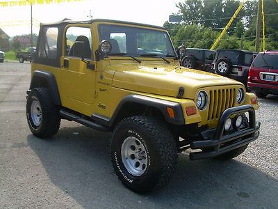 2002 jeep wrangler sport 4x4 only 79k miles!!!