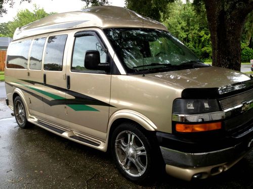 2006 chevy express high top conversion van only 64,000 miles