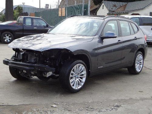 2013 bmw x1 xdrive28i damaged rebuilder only 2k miles economical awd loaded l@@k