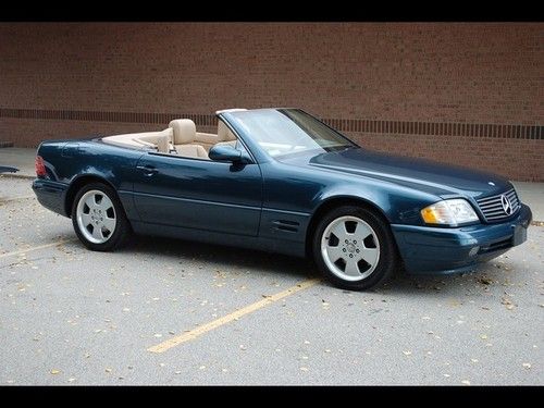 1999 mercedes-benz sl500 convertible sharp