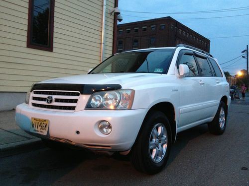 02  toyota highlander limited edition