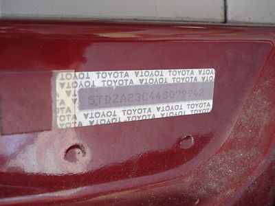 NO RESERVE 2004 TOYOTA SIENNA LE 3.3L V6 7-PASS SONY DVD ONE OWNER RUNS GREAT!, image 31