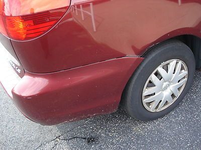 NO RESERVE 2004 TOYOTA SIENNA LE 3.3L V6 7-PASS SONY DVD ONE OWNER RUNS GREAT!, image 81