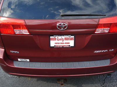 NO RESERVE 2004 TOYOTA SIENNA LE 3.3L V6 7-PASS SONY DVD ONE OWNER RUNS GREAT!, image 87