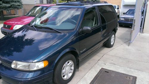 1998 nissan quest gxe mini passenger van 3-door 3.0l