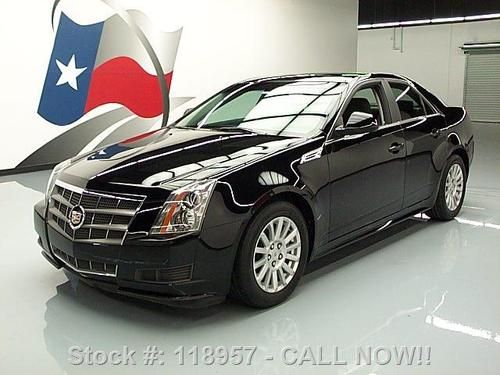 2010 cadillac cts 3.0l lux auto pano sunroof nav 30k mi texas direct auto