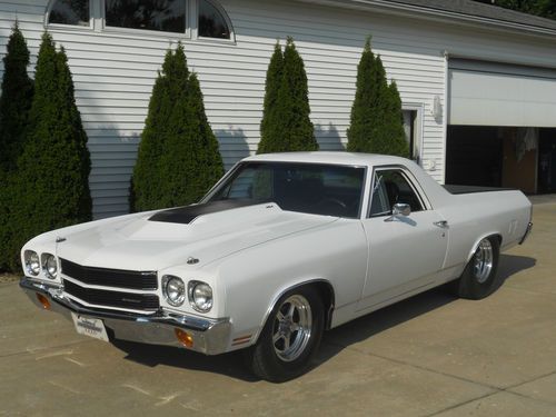1970 chevrolet el camino restorod 454 bbc 4 speed transmission 12 bolt posi