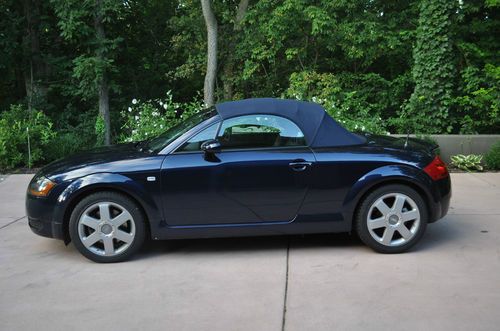 2001 audi tt quattro 6-speed quattro awd