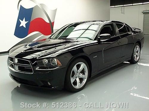 2013 dodge charger r/t max hemi sunroof nav 20's 10k mi texas direct auto