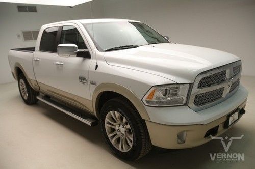 2013 laramie longhorn crew 4x4 navigation sunroof leather heated v8 hemi