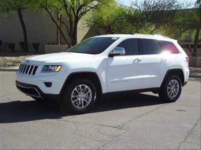 4wd 4dr limited new suv automatic 8 speed 5.7l hemi v8 4x4 mopar white tan leath