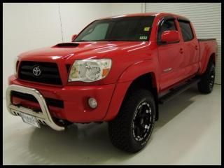 08 double cab sr5 trd sport longbed boards custom wheels big tires bull bar rare