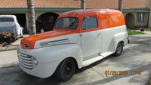 1948 ford f100 panel hot rod rat rod