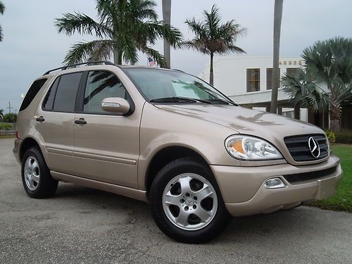 2003 mercedes-benz ml350 awd 52k original miles like new!