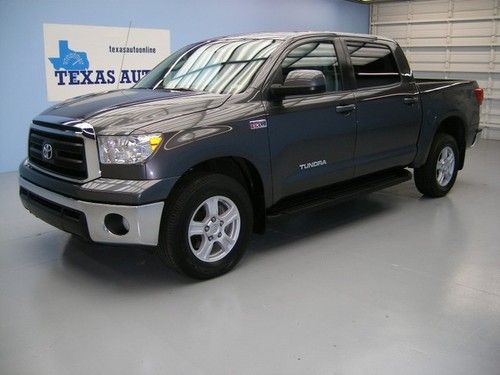 We finance!!!  2012 toyota tundra crewmax sr5 auto tiptronic tow 18 rim 1 owner!