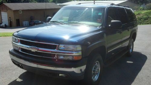 2002 chevrolet suburban 2500 lt sport utility 4-door 6.0l