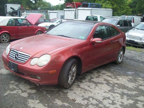 02 mercedes c230 coupe for parts no title