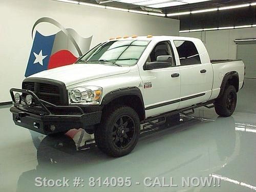 2007 dodge ram 3500 slt mega cab 4x4 diesel 20's 89k mi texas direct auto