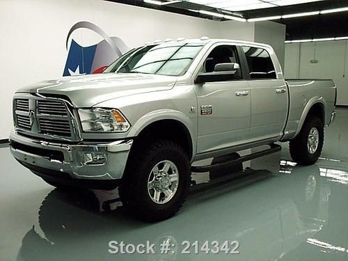 2012 dodge ram 2500 laramie diesel crew 4x4 nav 11k mi! texas direct auto