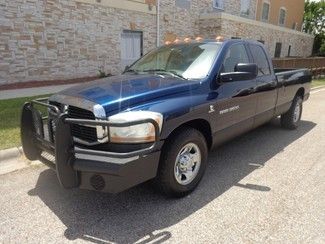 2006 ram 3500 2wd quad cab slt 5.9l cummins turbo diesel 6-speed manual trans