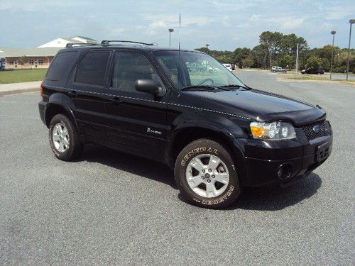 Clean 2006 ford escape hybrid sport utility 4-door 2.3l navigation no reserve