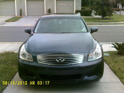 2007 infiniti g35 s type sport sedan 4-door 3.5l save thousands!!  highway miles