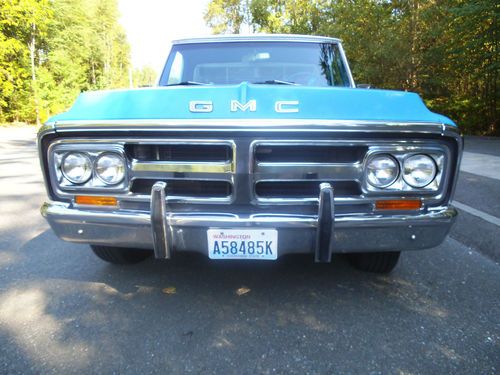 1971 gmc sierra grande 402 big block original owner 169,000 miles