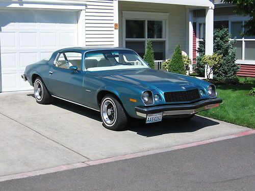 1977 chevrolet camaro sport coupe