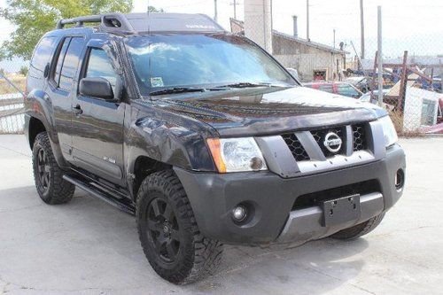 2007 nissan xterra 4wd damaged clean title runs! low miles priced to sell l@@k!