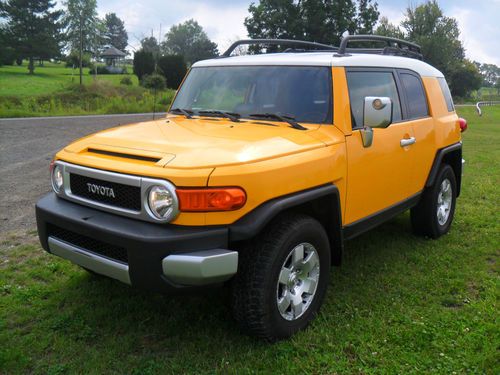 2007 toyota fj cruiser base sport utility 4-door 4.0l