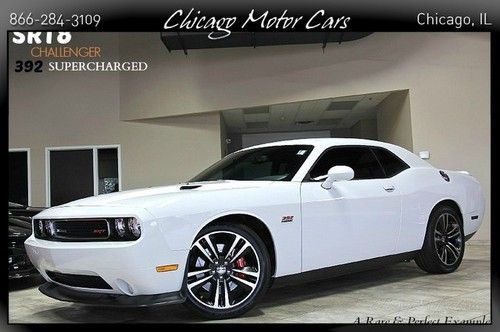 2012 dodge challenger 392 edition srt8 white supercharged 3k miles loaded