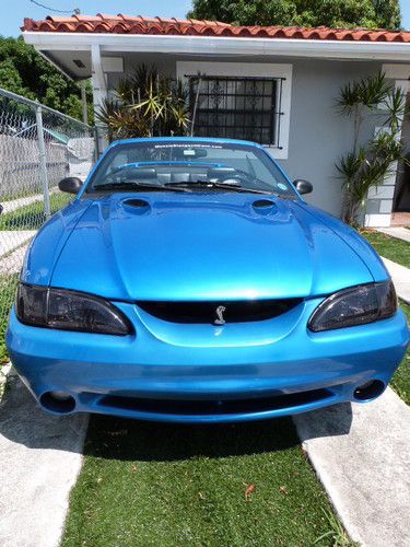 1998 ford mustang svt cobra convertible 2-door 4.6l