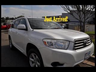 08 toyota highlander 4x4, leather, dvd, 3rd row seat, we finance!