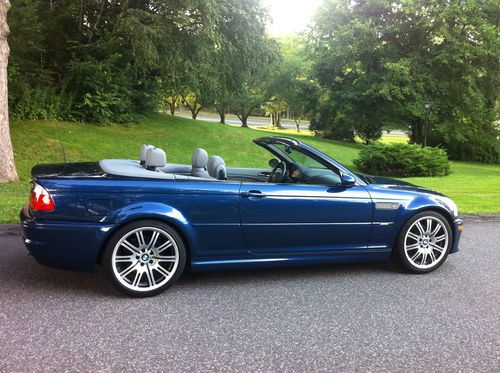 2006 bmw m3 convertible loaded with all options full service paperwork history