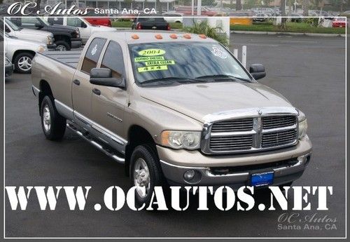 2004 dodge ram 3500 srw cummins lwb 4x4 ho 1 owner!