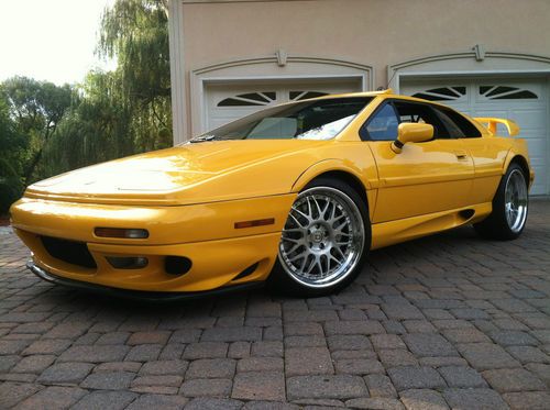 Twin turbo v8 lotus esprit #6 of 20 mint condition 28k miles new cam belts