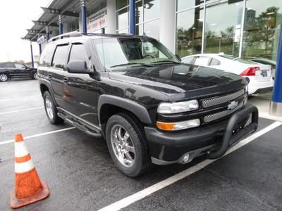 06 chevrolet tahoe z71 4x4 power glass moonroof/leather seats/3-zone climate ctl