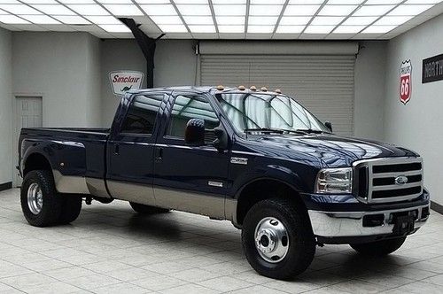 2007 ford f350 diesel 4x4 dually lariat fx4 heated leather powerstroke