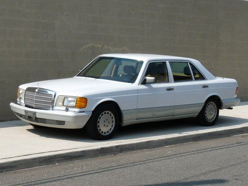 Beautiful 1990 mercedes-benz 300sel sedan. 131k miles.. 560 420 sel