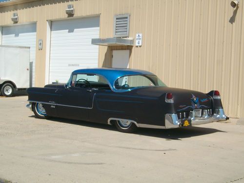 1955 cadillac coupe de ville rat rod